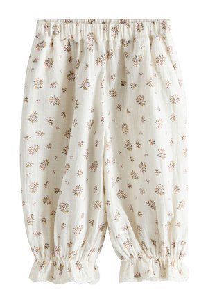 Next, REGULAR FIT - BLOOMER PULLON TROUSERS  . - Püksid - cream pink floral ditsy