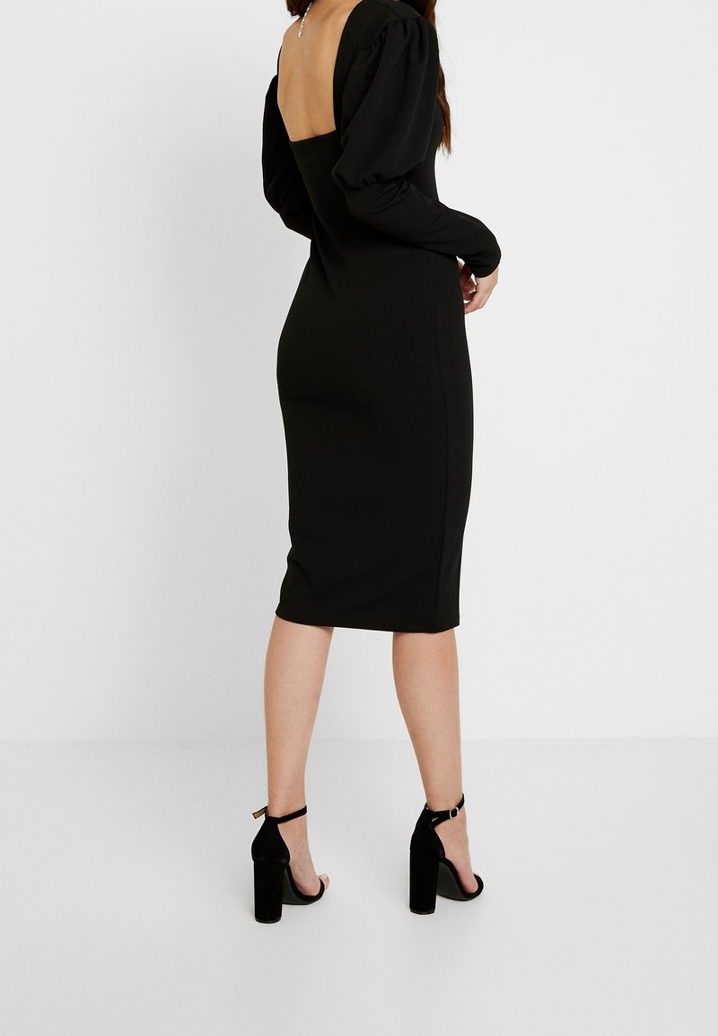 Missguided Petite Shift dress - black - (Pre-owned) - Zalando.ie