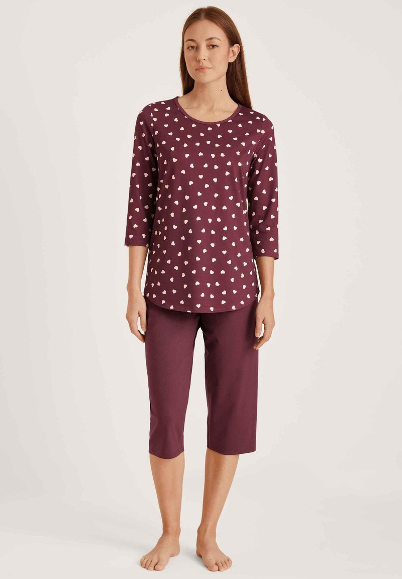 Calida 3/4 SET - Pyjamas - english red