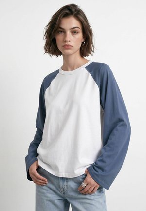 HYPEDROP, TOP HDOCELLE LS BOXY LONG - T-shirt à manches longues - cloud dancer