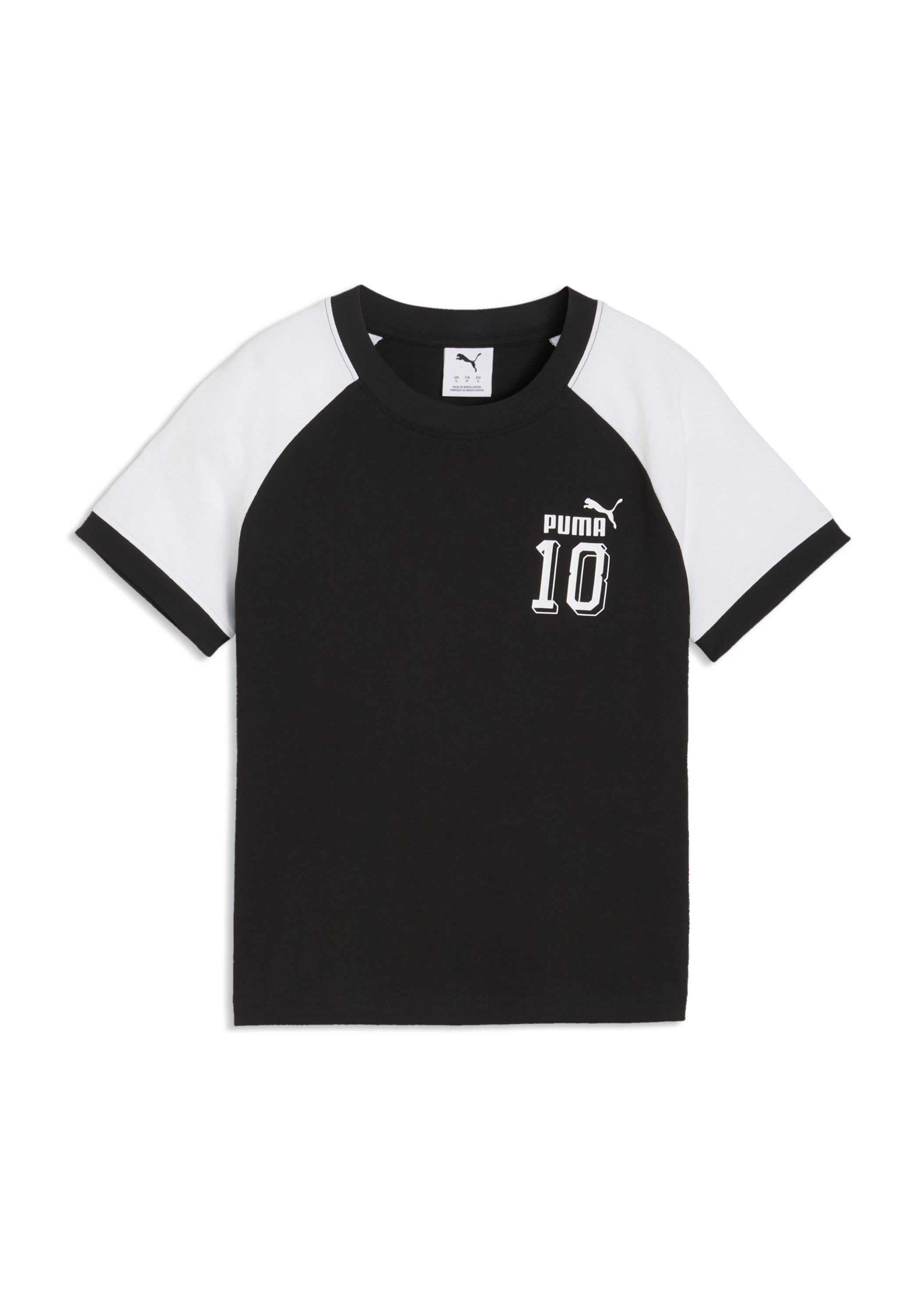 FUTURE.PUMA.ARCHIVE SLIM RINGER-T-SHIRT - Triko s potiskem - black