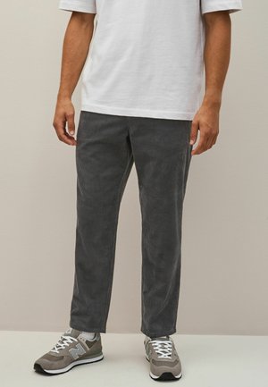 Next CORDUROY TROUSERS REGULAR FIT - Kalhoty - grey