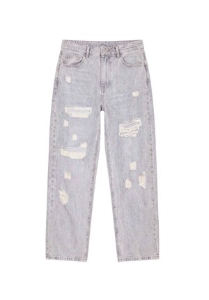 Project X Paris, JEAN DECHIRÉ SKINNY - Jean boyfriend - gris