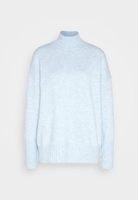 Unselected, blue melange