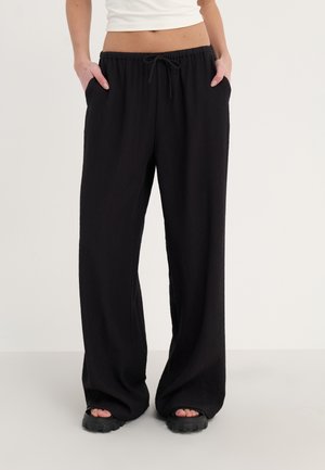 Trousers - black