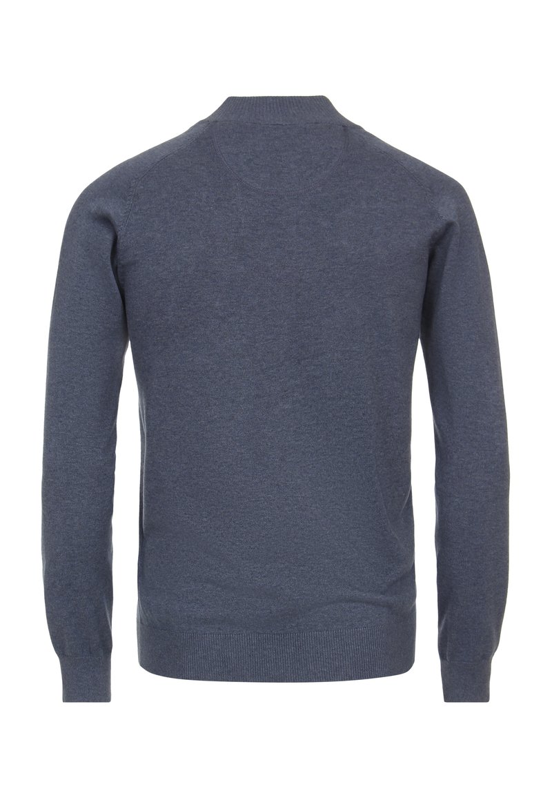 CASAMODA Strickjacke dunkles mittelblau/blau