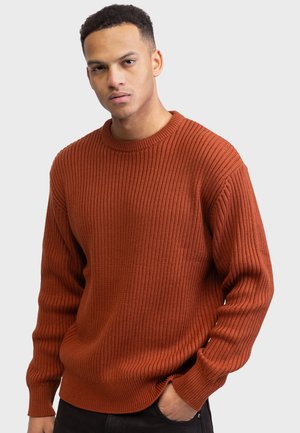 CEDRIC BOXY FIT - Strickpullover - arabian spice