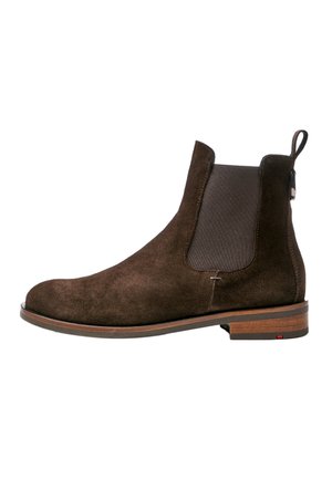 Korte laarzen - dark brown