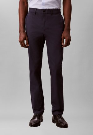 Calvin Klein, SLIM CHINO TROUSER - Chino - dark sapphire