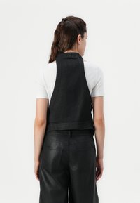 Replay COATED VEST - Vest - black