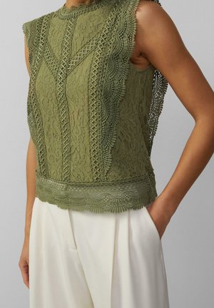 Blouse - dark green