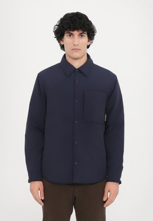 QUILTED OVERSHIRT - Veste d'hiver - dark night