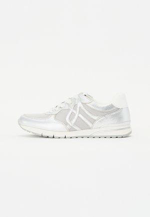 Sneakers laag - grey/silber/weiss