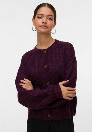 VMLEA O NECK CARDIGAN - Cardigan - winetasting