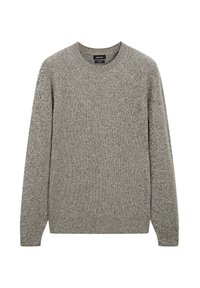 CREW NECK MOULINÉ - Trui - beige