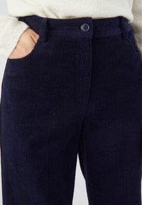 Damart Pantalon classique - marine foncé