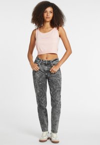 Guess Jeans U-AUSSCHNITT - Top - hellrose