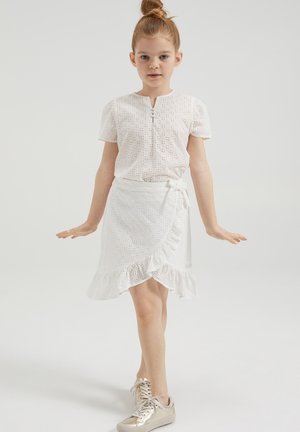 MET BRODERIE ANGLAISE - Blouse - white