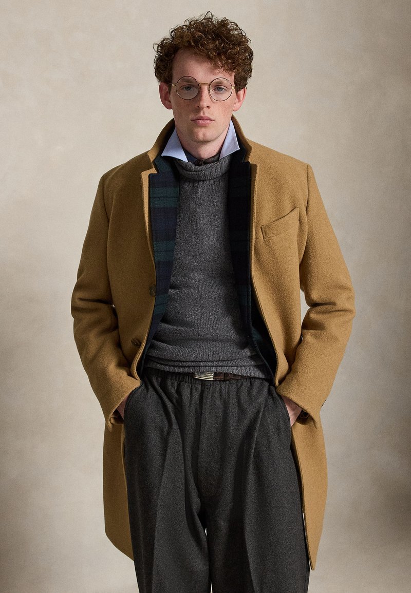 Polo Ralph Lauren MELTON TOPCOAT - Mantel - camel
