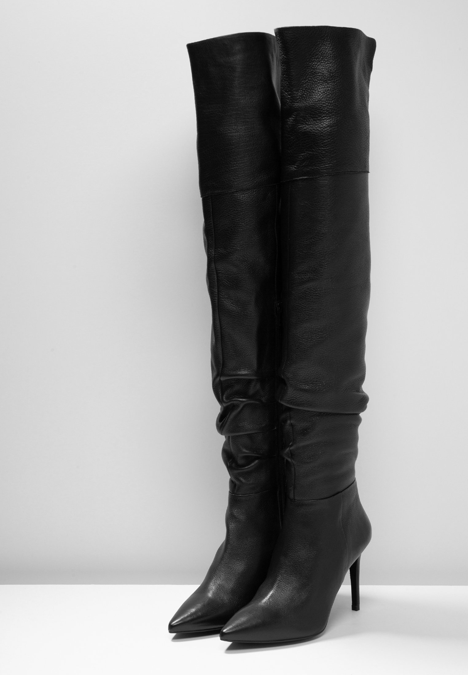 KIOMI Laarzen met hoge hak black Zalando.nl KIOMI Overknee laarzen black Zalando.nl