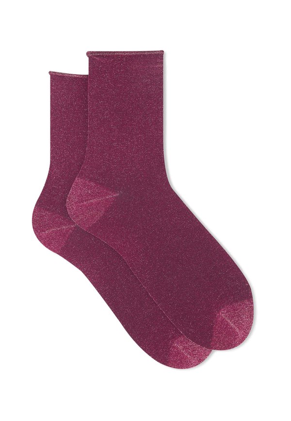 CORTE TINTA UNITA - Socken - vinaccia