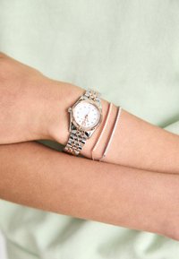 Michael Kors - PETITE LEXINGTON WATCH BRACELET SET - Horloge - silver-coloured Miniatuurafbeelding 1