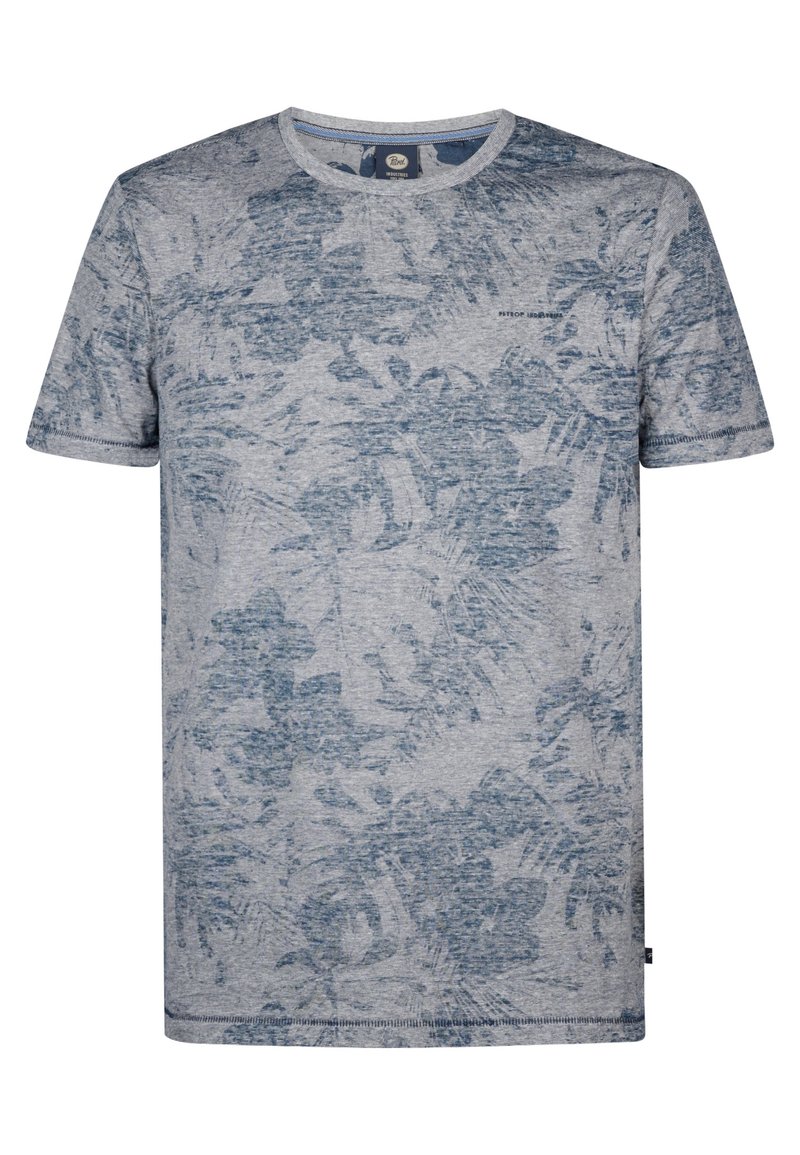 Petrol Industries T-shirt print donkerblauw