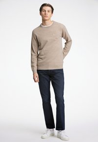Junk De Luxe RECYCLED MIX  - Strickpullover - lt sand mel