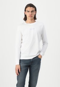 TOM TAILOR DENIM Langarmshirt - white