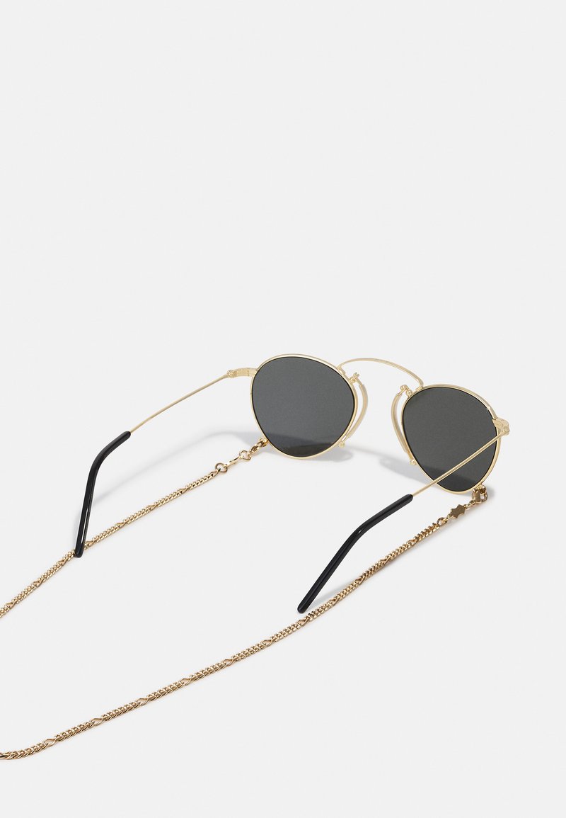 gucci gold chain sunglasses