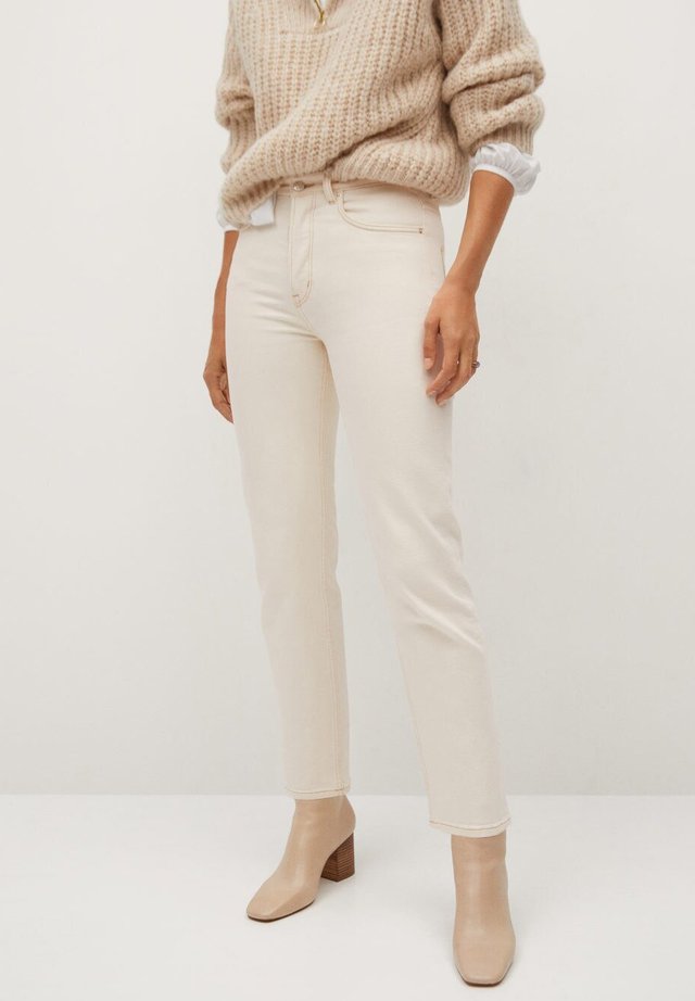 PREMIUM - Straight leg jeans - crudo