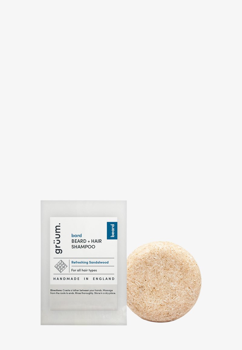 grüum BÅRD BEARD SHAMPOO AND HAIR WASH BAR - Shampoing - black dark blue