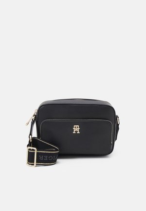 Tommy Hilfiger CAMERA BAG - Olkalaukku - black