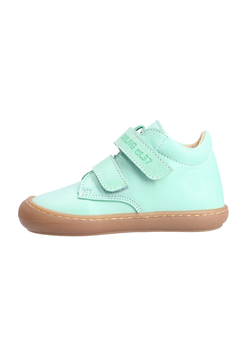 Däumling Lauflernschuh - green