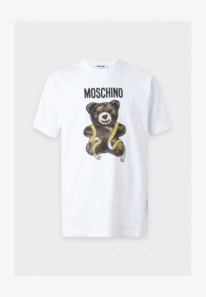 MOSCHINO, T-shirts print - fantasia bianco