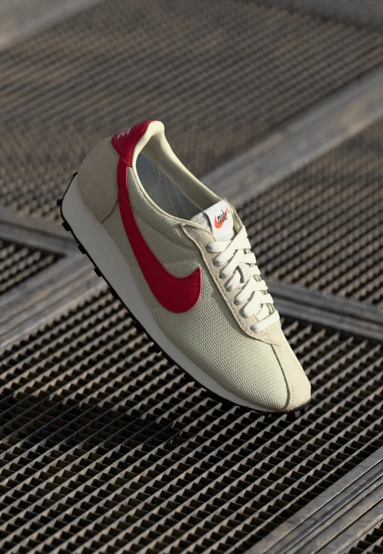 Nike Sportswear LD 1000 - Sneaker low - coconut milk/gym red