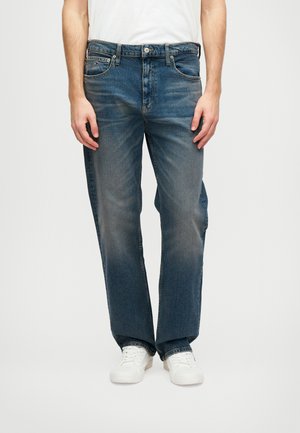 OTIS WHISKERED REGULAR STRAIGHT LEG JEANS - Straight leg -farkut - blue
