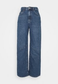 BDG Urban Outfitters LOGAN BARELL LEG CARPENTER  - Calças de ganga de corte relaxado - dark vintage