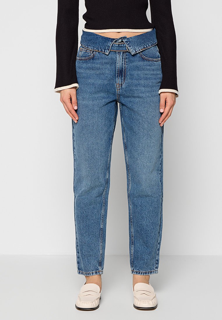 Guess Straight leg jeans blauw