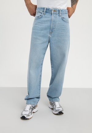 Jean large - light-blue denim