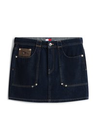 Denimová sukně - denim dark