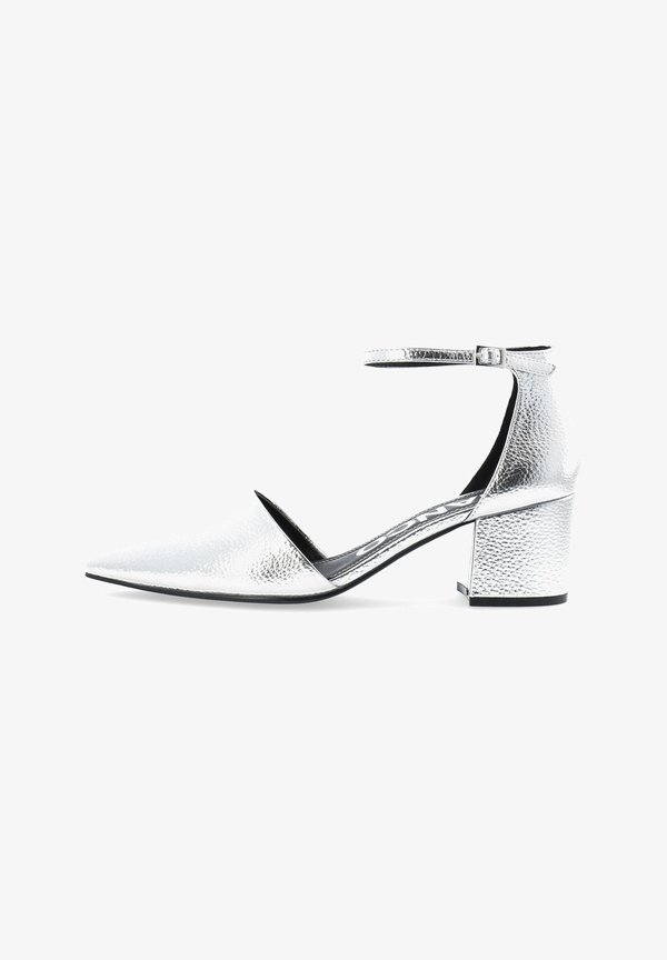 ADEVIVED - Classic heels - silver