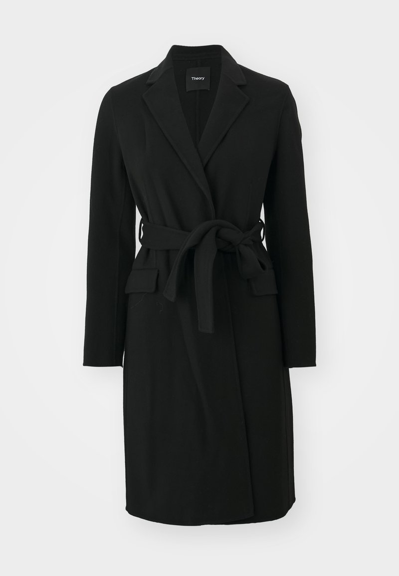 Theory BELT COAT - Classic coat - black - Zalando