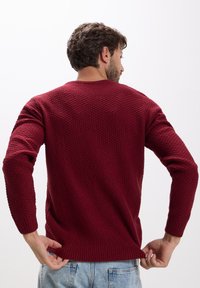 Calliope GIROCOLLO TINTA UNITA - Maglione - rosso