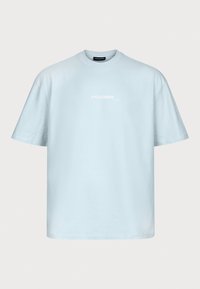 Unselected, washed baby blue/white
