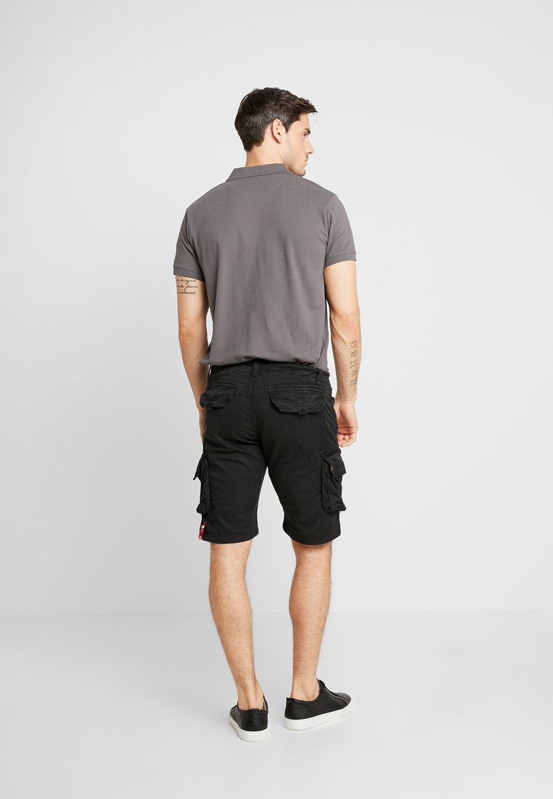 Herren Chino Shorts | Alpha Industries CREW Shorts black/schwarz - UX45296 Herren Chino Shorts | Alpha Industries CREW Shorts black/schwarz - UX45296