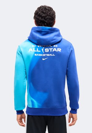 Nike Performance, 26 UNISEX - Mikina s kapucňou - rush blue/white