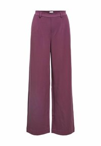 OBJLISA WIDE - Pantalon classique - mauve wine