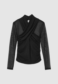 Calliope DRAPÉ - Camicetta - noir