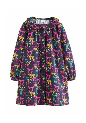 Next, Robe chemise - navy bow print